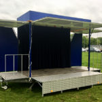 Stagexpress Ministage 5x3,5m Vorne Links 1220 Wien