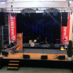 Stagexpress Podestbühne 8x6m 0,8m Höhe