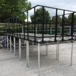 Stagexpress Podestbühnensteg 6x2m 1,6m Höhe Lümmeltütenparty Clubbing