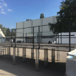 Stagexpress Podeststeg 6x3m 1,4m Höhe Pool Messe Tulln