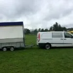 StageXpress Ministage Anlieferung Zugfahrzeug