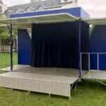 StageXpress Ministage Aufgebaut Vorne Rechts Wien