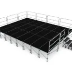 StageXpress PodestBühne 10x5m 06m Hoehe