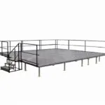 StageXpress PodestBühne 10x5m 1m Hoehe