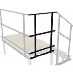 StageXpress PodestBühne Gelaender 1m