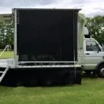 StageXpress Stagemobil FahrBühne Seitenansicht Lkw